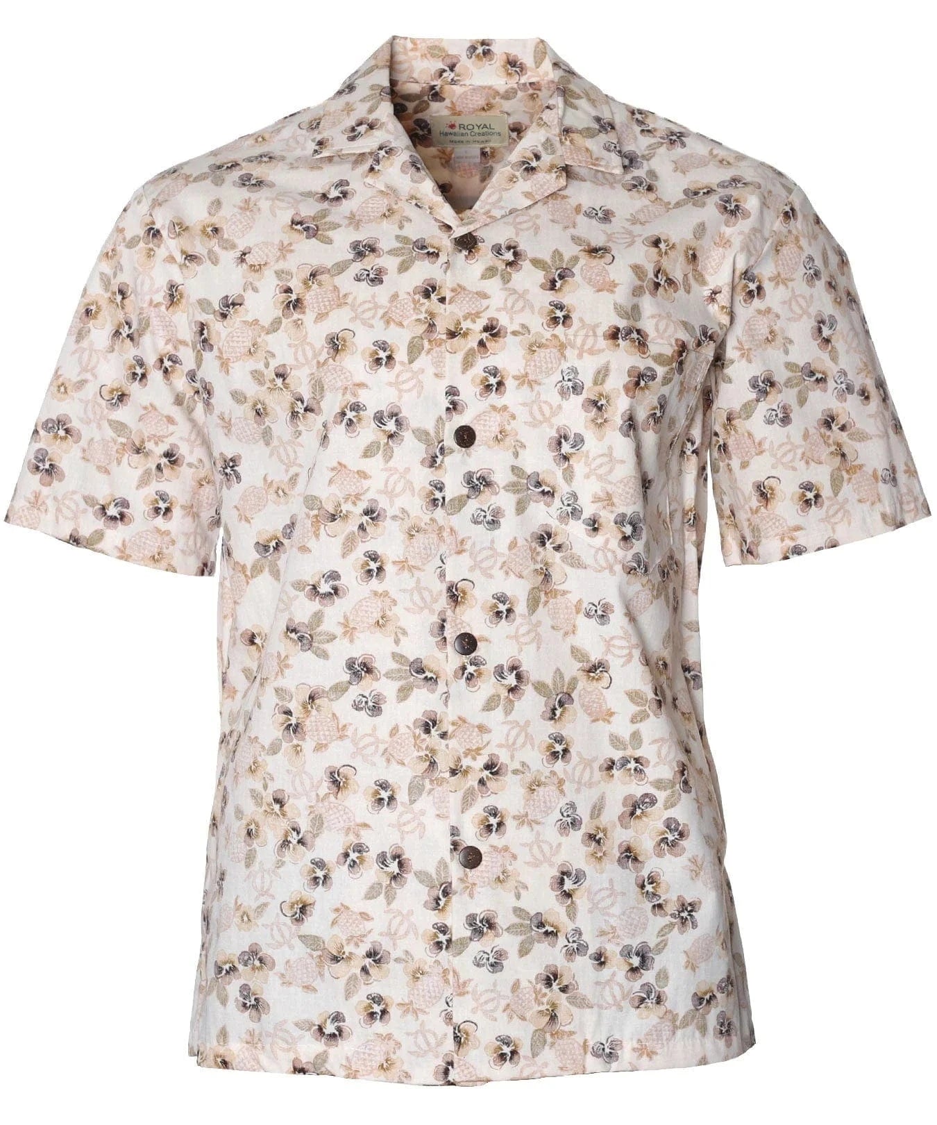 Molokini Short sleeves Cotton Aloha Shirt