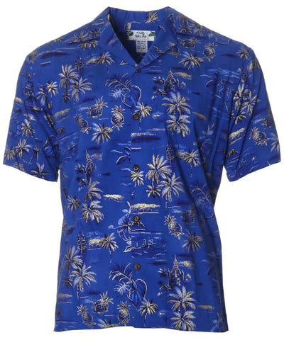 Holo Holo Rayon Resort Men's Aloha Shirt | Aloha Shirts Club