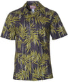 Short Sleeves Men's Cotton Palms Island Shirt