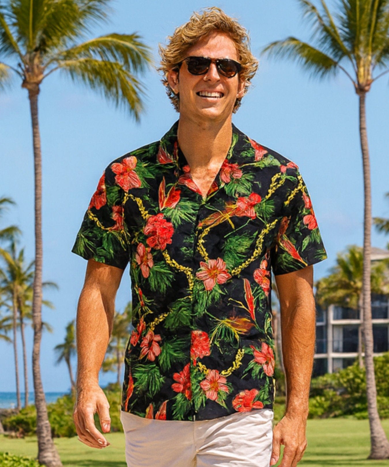 Leis of Hawaii Short Sleeves Aloha Shirt | Aloha Shirts Club