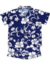 Hibiscus Aloha Shirt and Shorts Boy Set