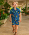 Tapa Toddler Boy's Cabana Surfer Set Navy