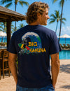 Big Kahuna Hawaiian T-shirt Navy T shirts