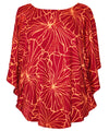 Rayon Caftan Poncho Tunic Cover-up Batwing Design Women Shirts
