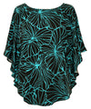 Rayon Caftan Poncho Tunic Cover-up Batwing Design Women Shirts