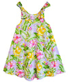 Girls V-Neck Flared Rayon Tank Dress