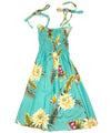 Ceres Smock Tube Top Girls Hawaiian Dress