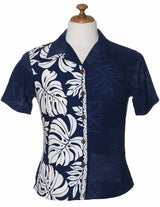 Prince Kuhio Side Band Women's Camp Hawaiian Shirt
