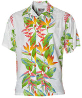 Birds of Paradise Panel Hawaiian Shirt