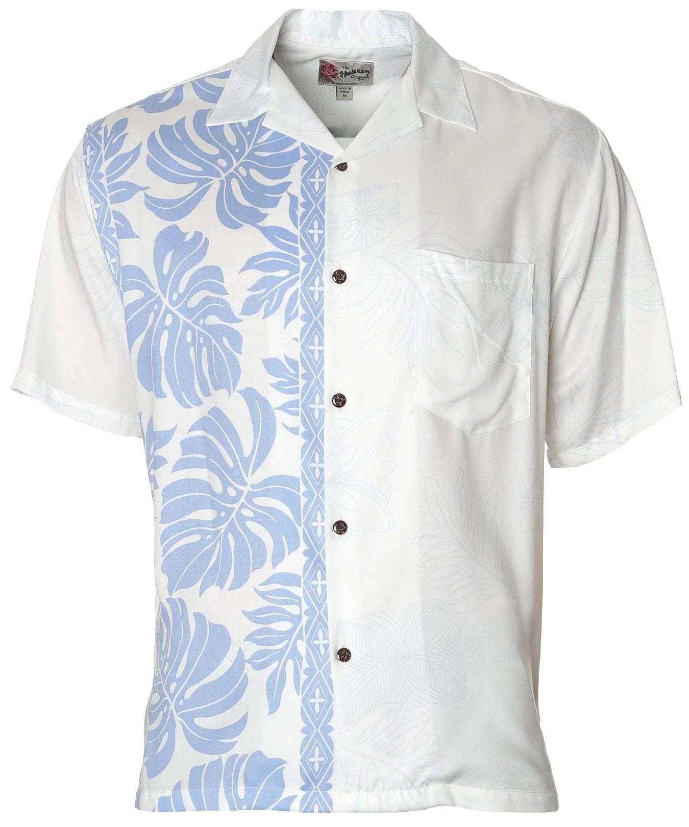 Short Sleeves Side Border Prince Kuhio Aloha Shirt