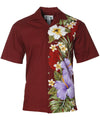 Side Panel Hibiscus Aloha Shirt