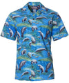 Short Sleeves Manatees Aloha Shirt