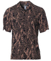 Short Sleeves Rayon Palm Men's Aloha Shirt