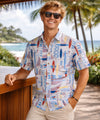 Surf Hawaii Button Up Dress Men's Shirt