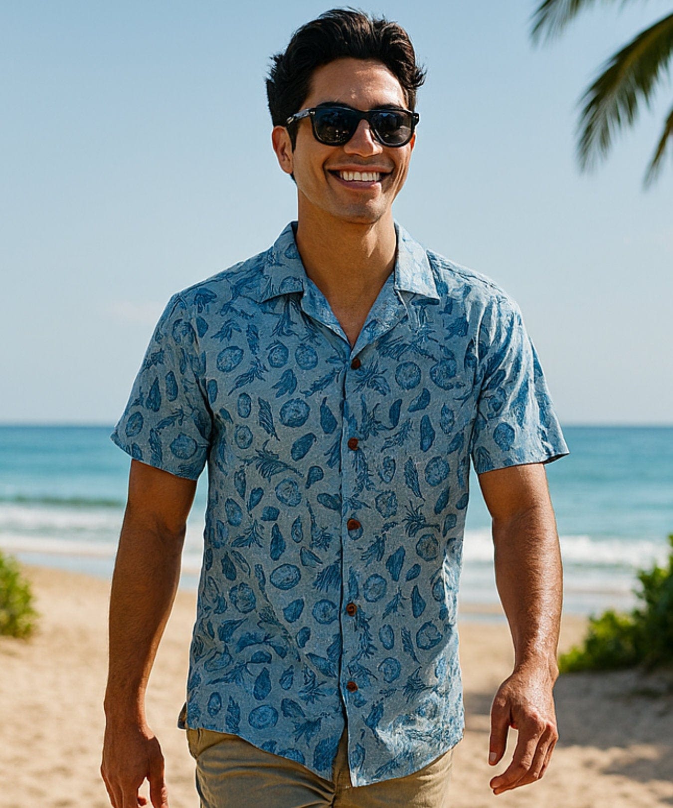 トップス OAMC CASCADE COTTON SHORT-SLEEVE SHIRT OAMC CASCADE COTTON SHORT-SLEEVE SHIRT