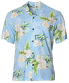 Celeste Ginger Rayon Hawaiian Aloha Shirt Men's Rayon Shirts