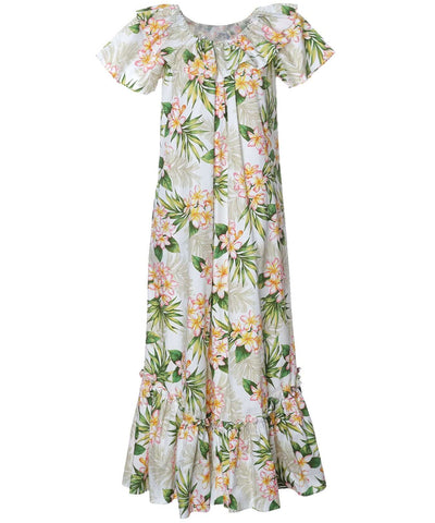 Cotton Relax Fit Long Muumuu Dress