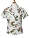 Fitted Pineapples Women Hawaiian Shirt