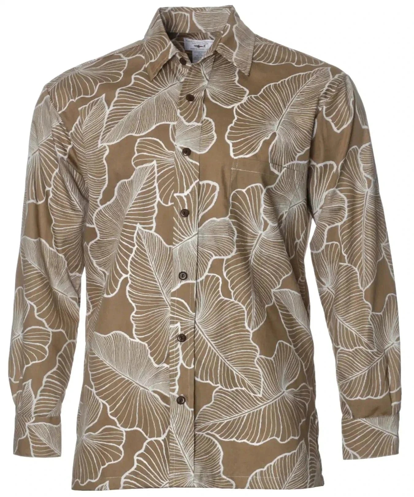 Long Sleeves Monstera Dress Up Aloha Shirt