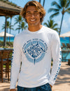Long Sleeves Dri-Fit Monterey Hawaiian T Shirt White T shirts