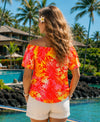 Maunaloa Off-Shoulder Peasant Blouse