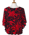 Caftan Poncho Tunic Rayon Tiare Blouse