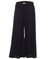 Rayon Poplin Palazo Pants with Side Pockets