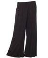 Rayon Poplin Palazo Pants with Side Pockets