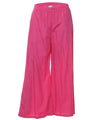 Rayon Poplin Palazo Pants with Side Pockets