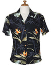 Bamboo Paradise Camp Hawaiian Rayon Blouse