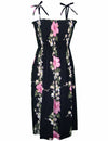 Hibiscus Smock Tube Top Rayon Dress