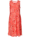 Short Hibiscus Rayon Hawaiian Dress