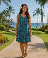 Reef of the Pacific Poly Pan Short Knit Dress Navy