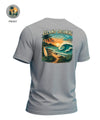 Island Dreaming Men's Cotton Hawaiian T-Shirt Ash