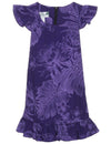 Akela Girls Dress Hawaiian with Cap Sleeves