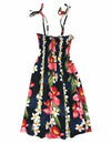 Pua Girls Navy Smock Top Dress