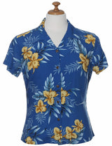 Keilani Fitted Hawaiian Shirt for Women