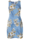 Hibiscus Tank Top Short Hawaiian Dress