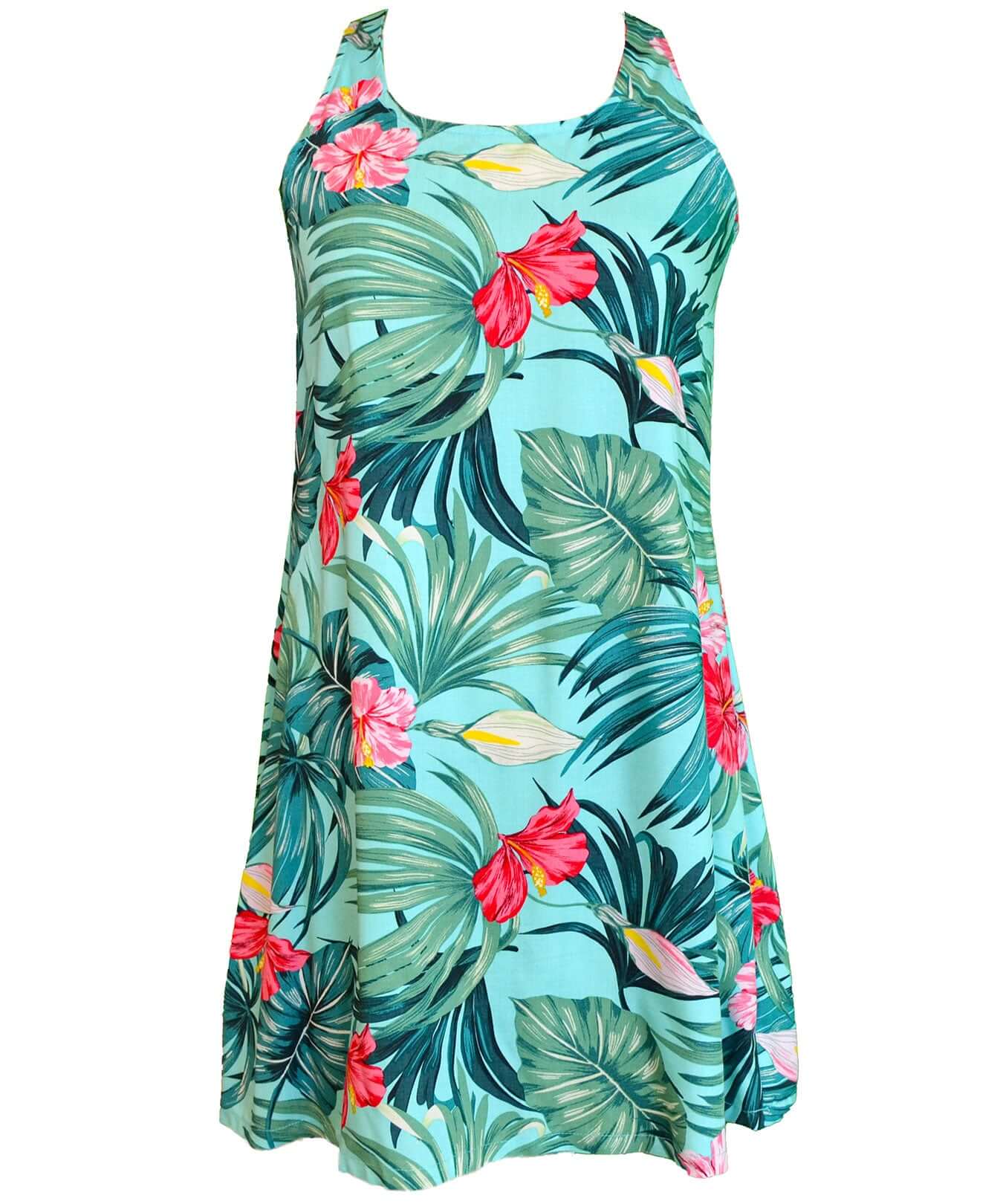 navy blue dress for baby girl Hawaiian - Samoan Tribal Tiare Watercolor 