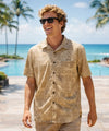 Wrinkle Free Tapa Aloha Shirt