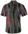 Resort Tail Hem Pacific Tapa Hawaiian Shirt