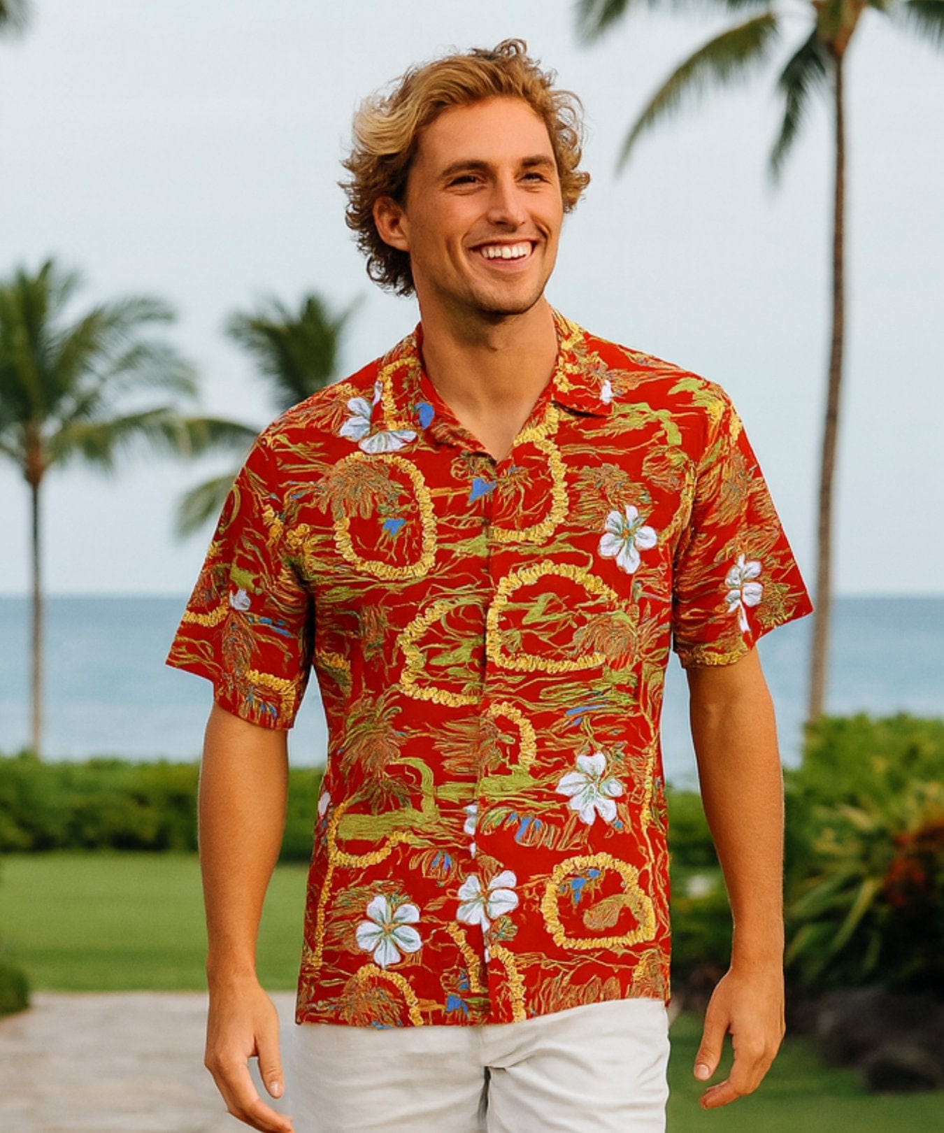Hula Girls Men's Aloha Shirt | Aloha Shirts Club