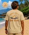 Angry Shark Men's Hawaiian T-Shirt Sand