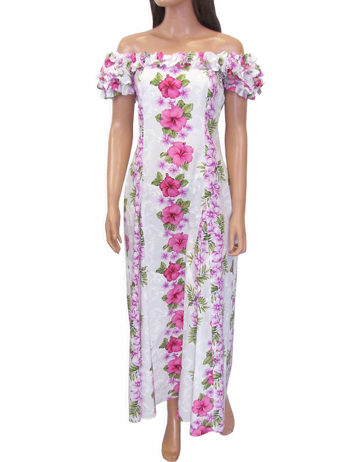 Big hawaiian dress sales