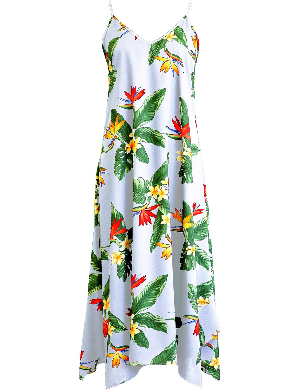 birds of paradise maxi dress Birds of Paradise Long Maxi Hawaiian Dress