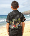 Long Boards Cotton Boys Hawaiian shirt