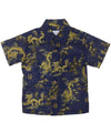Year of the Dragon Boys Button-Up Cotton Shirt
