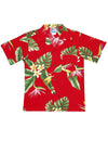 Birds of Paradise Boys Hawaiian Shirt