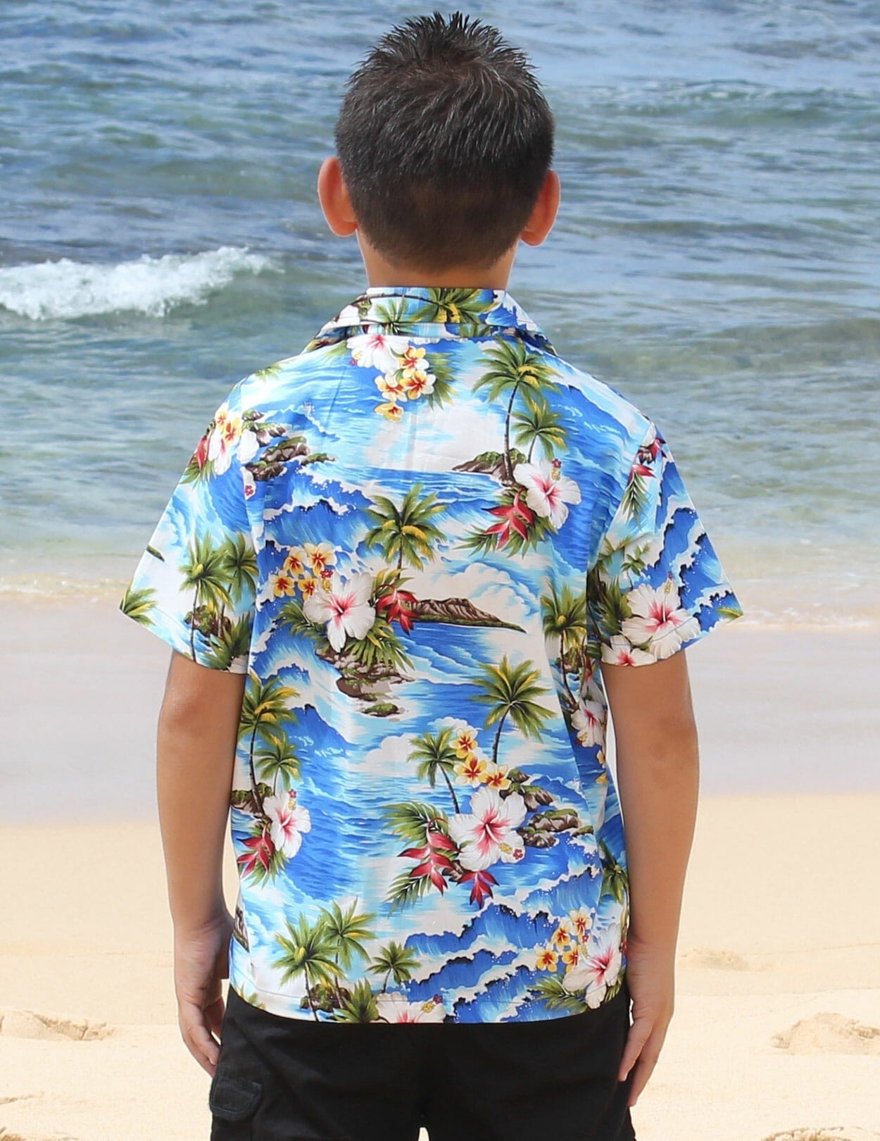 Diamond Head Cotton Boys Aloha Shirt | Aloha Shirts Club