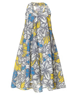 Poly Cotton Sleeveless Style Hawaiian dress